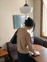 將圖片載入圖庫檢視器 菱形針織Cardigan-現貨