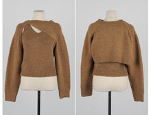 將圖片載入圖庫檢視器 Wool sleeveless set