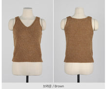 將圖片載入圖庫檢視器 Wool sleeveless set