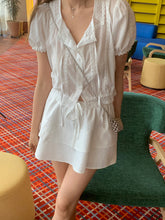 將圖片載入圖庫檢視器 Lace blouse 0612A Ivory現貨
