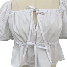 將圖片載入圖庫檢視器 Melanie Strap Blouse(White現貨)
