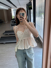 將圖片載入圖庫檢視器 Strap Sleeveless Blouse SA01
