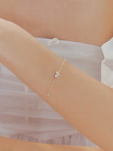 將圖片載入圖庫檢視器 Ribbon cubic bracelet(Silver 925)
