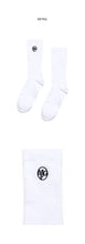 將圖片載入圖庫檢視器 MFG 3PACK EMBROIDERY SOCKS white (一式3對)
