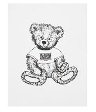 將圖片載入圖庫檢視器 MARITHE Doodle Bear Tee White/Black(S碼現貨)
