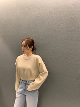 將圖片載入圖庫檢視器 Slit wool cut knit
